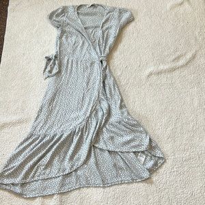 wrap dress for Abercrombie and Fitch